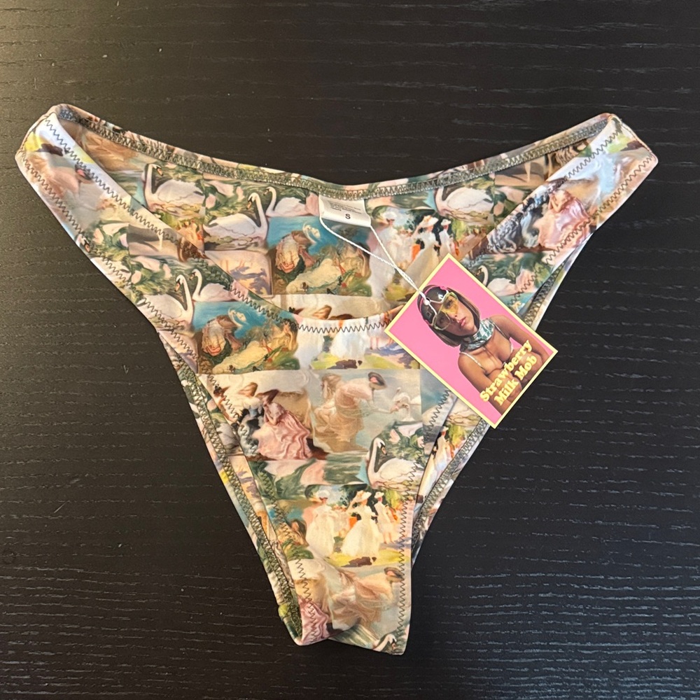 Strawberry Milk Mob Bikini Bottom